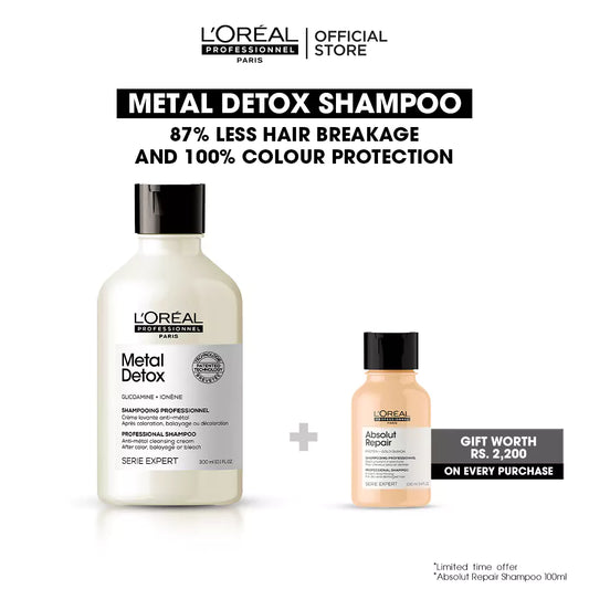 Metal Detox Mask Supreme Deal + Absolute Repair Shampoo 100 ml