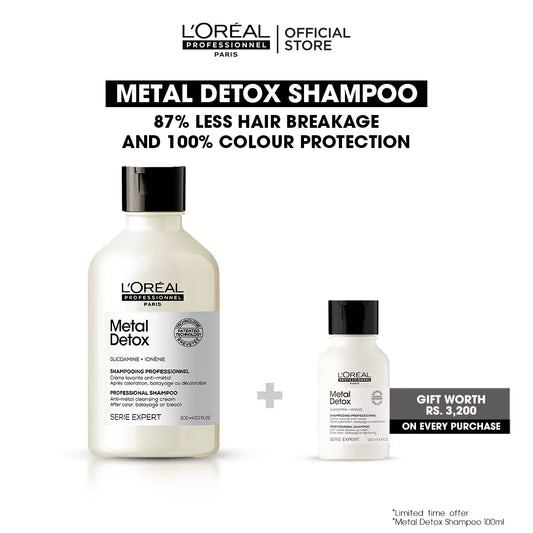 Buy Metal Detox Shampoo and Get FREE Metal Detox Shampoo Worth Rs. 3200