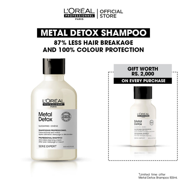 Buy Metal Detox Shampoo and Get FREE Metal Detox Shampoo Worth Rs. 2000