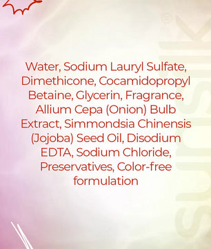 SUNSILK ONION AND JOJOBA OIL SHAMPOO 380ML
