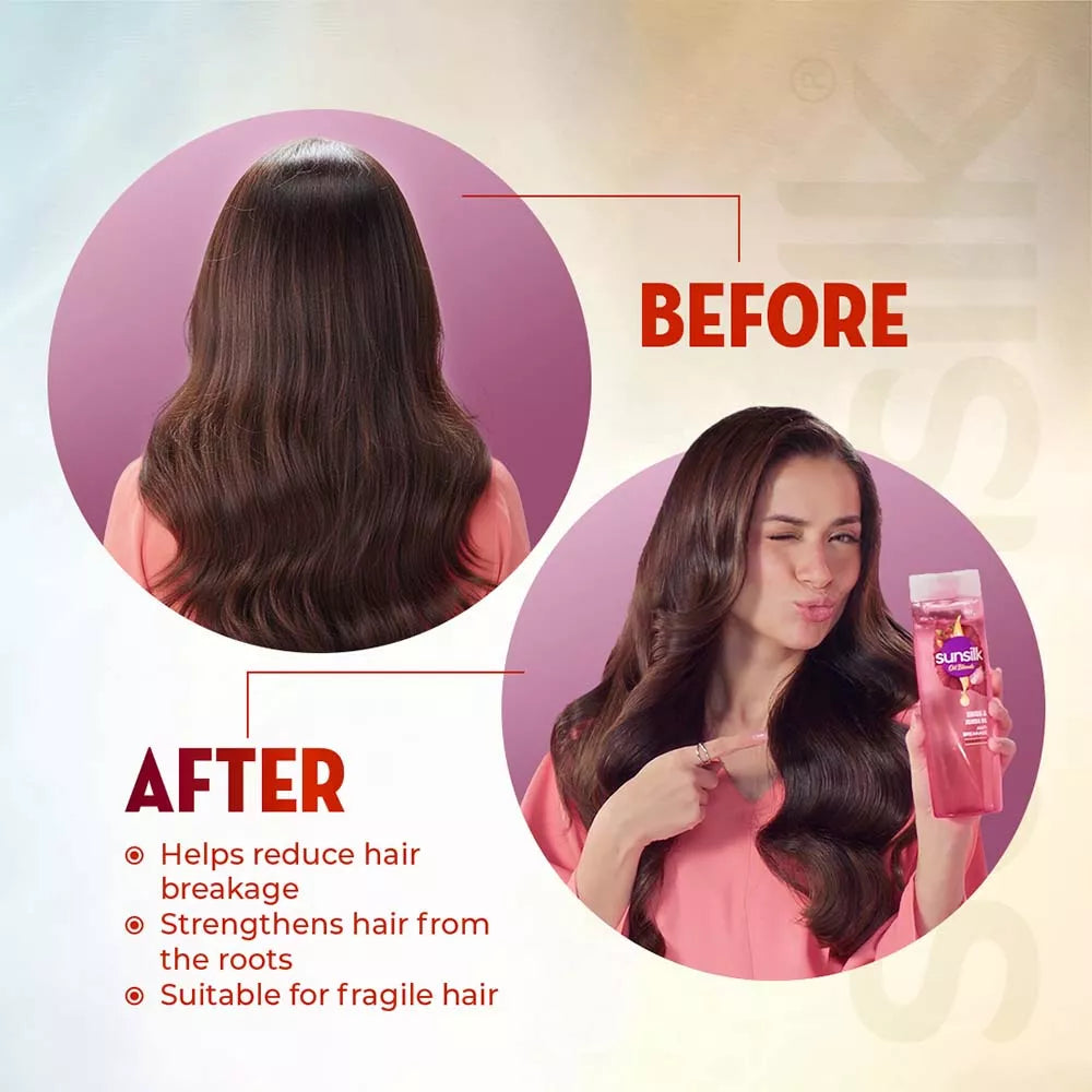 SUNSILK ONION AND JOJOBA OIL SHAMPOO 380ML