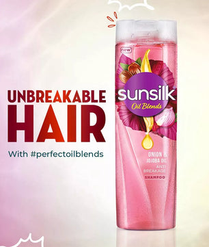 SUNSILK ONION AND JOJOBA OIL SHAMPOO 380ML