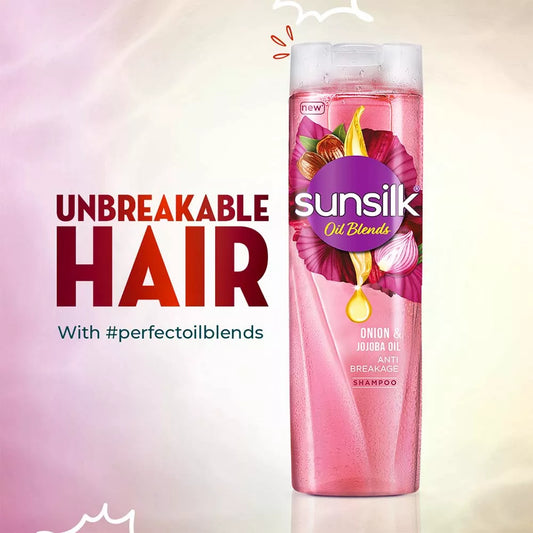 SUNSILK ONION AND JOJOBA OIL SHAMPOO 380ML