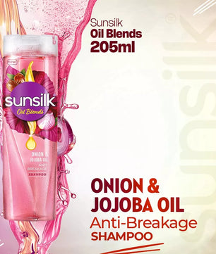 SUNSILK ONION AND JOJOBA OIL SHAMPOO 380ML