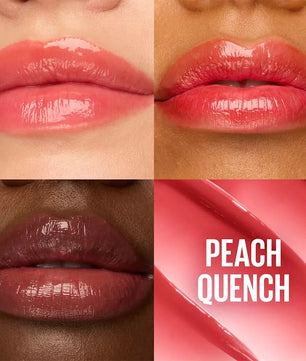 Maybelline Lifter Glaze, Tinted Lip Oil Balm with cherry extract - 24Hr Hydrated Lips