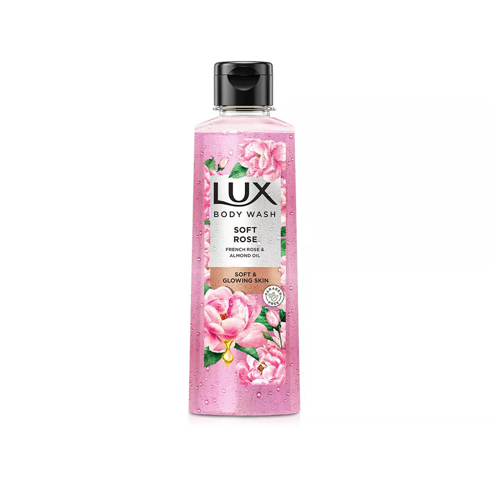 LUX ROSE BODYWASH BOTTLE 250ML