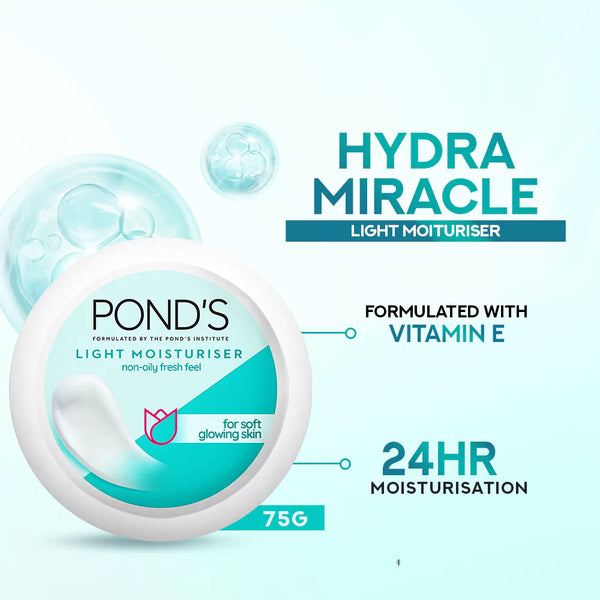 Ponds Light Moisturizer Cream, 75Ml
