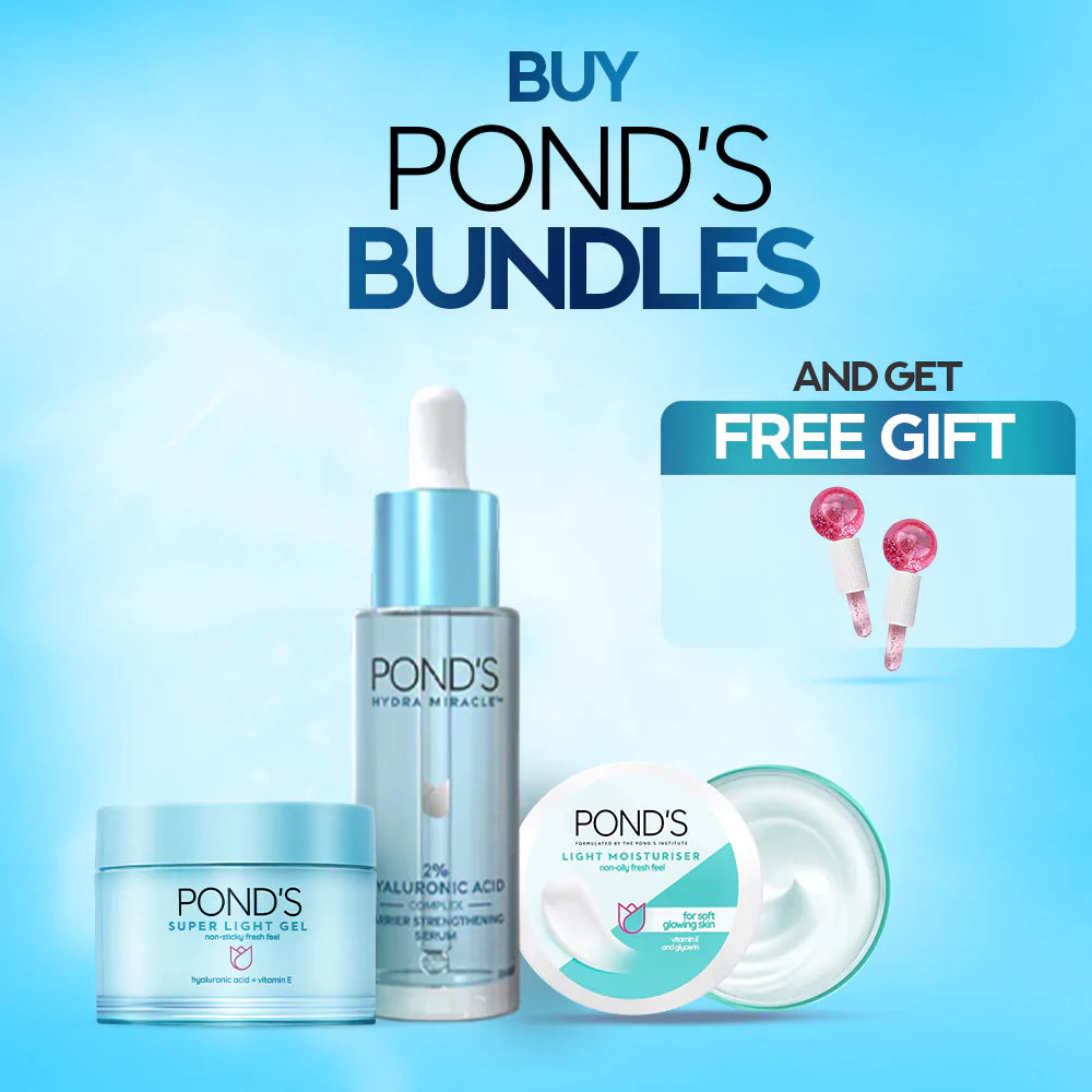 Ponds beauty bundle + free ice Roller 2