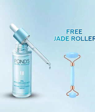 POND'S HYDRA MIRACLE SERUM 15ML GET FREE JADE Roller
