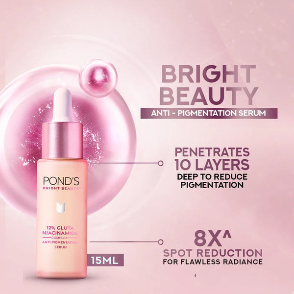 Ponds Bright Beauty Anti pigmentation Serum 15ml