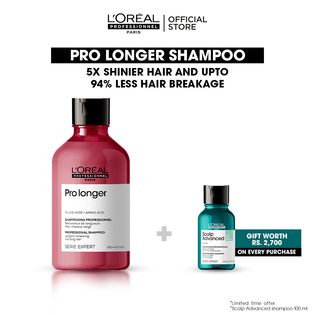 Pro Longer Shampoo + Free Scalp Advance Shampoo