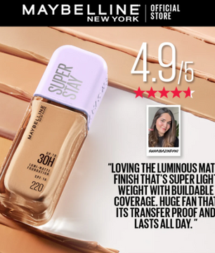 Maybelline Super Stay Up To 30H Lumi-Matte Foundation