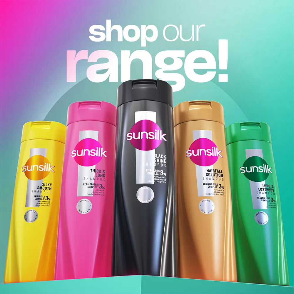 SUNSILK LONG AND HEALTHY SHAMPOO 185ML