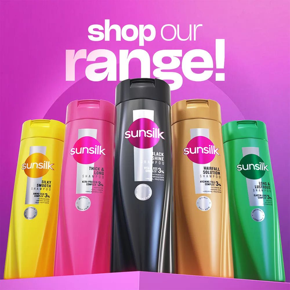SUNSILK THICK AND LONG SHAMPOO 185 ml