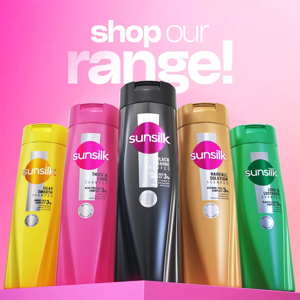 SUNSILK THICK AND LONG SHAMPOO 360 ml