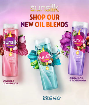 SUNSILK ROSEMARY AND ARGAN OIL SHAMPOO 380ML