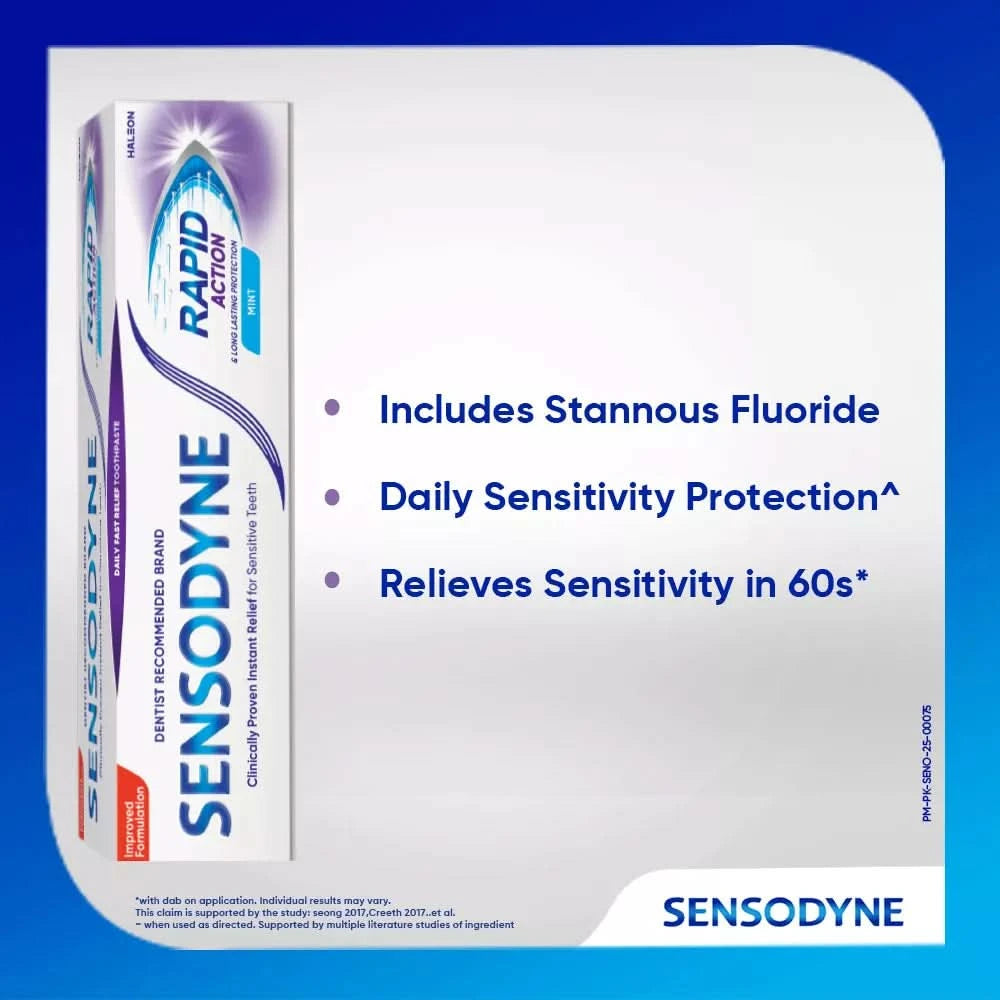 SENSODYNE RAPID ACTION MINT 70gm