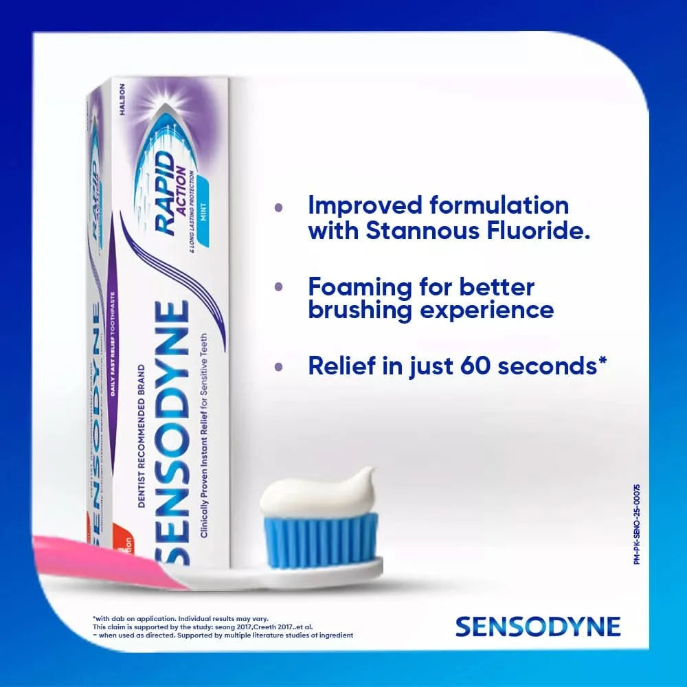 SENSODYNE RAPID ACTION MINT 70gm