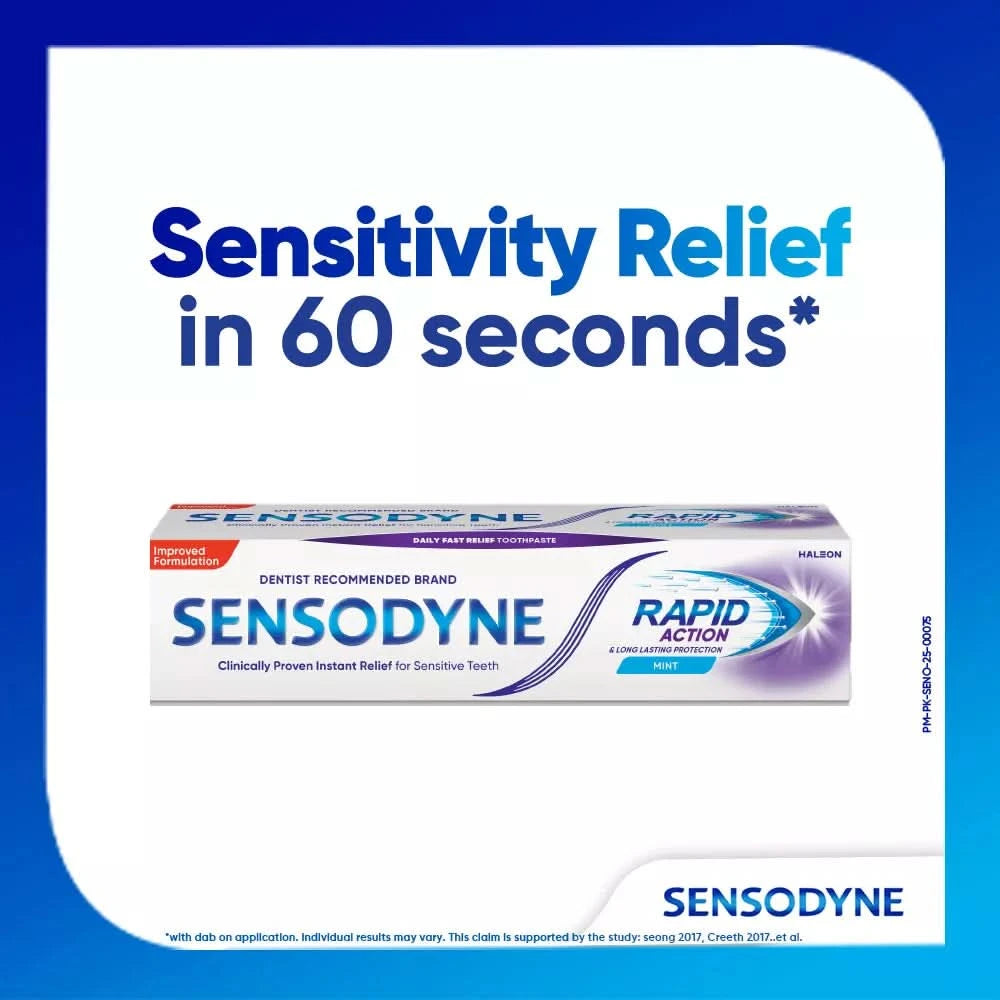 SENSODYNE RAPID ACTION MINT 70gm