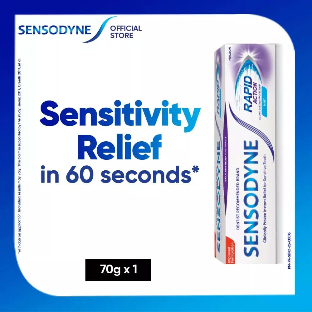 SENSODYNE RAPID ACTION MINT 70gm