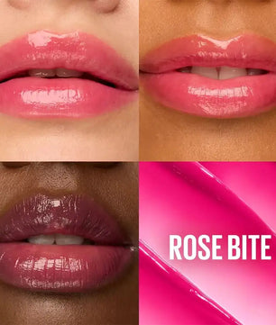 Maybelline Lifter Glaze, Tinted Lip Oil Balm with cherry extract - 24Hr Hydrated Lips