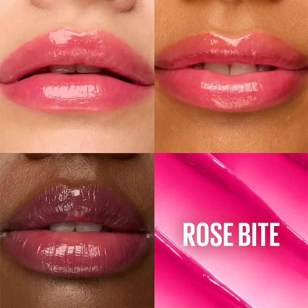 Maybelline Lifter Glaze, Tinted Lip Oil Balm with cherry extract - 24Hr Hydrated Lips
