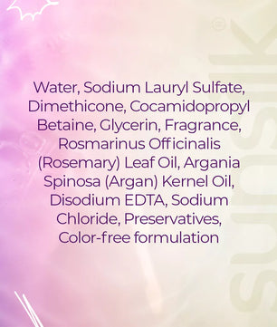 SUNSILK ROSEMARY AND ARGAN OIL SHAMPOO 380ML
