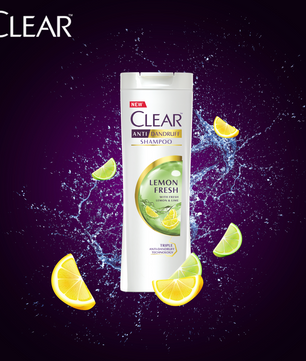 Clear Shampoo Lemon Fresh 380ml