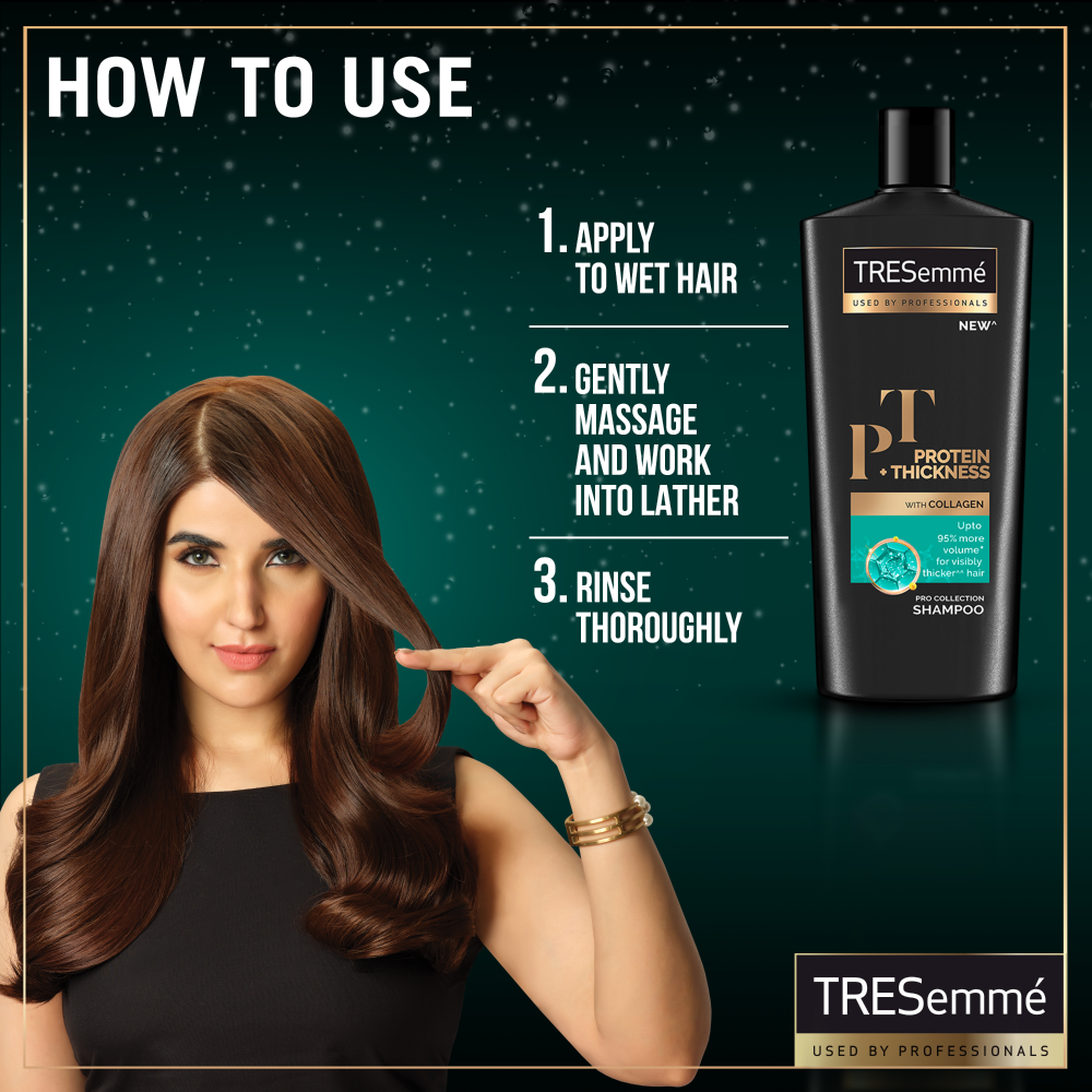 TRESEMME SHMPOO PROTEN THICKNS 650ML