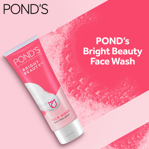 Ponds bright beauty face wash spot less glow 50gm