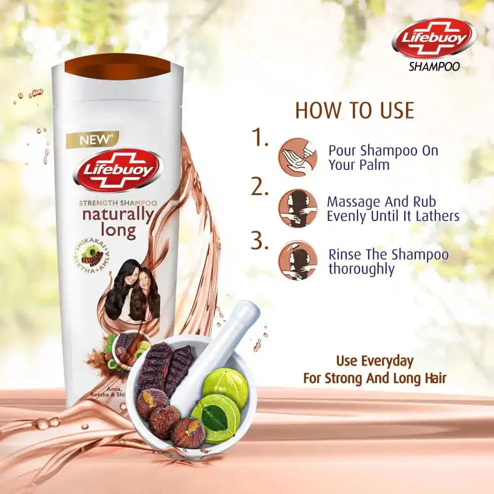 LIFEBUOY NATURALLY LONG SHAMPOO 175ML