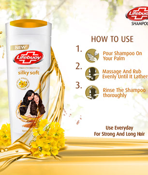 Lifebuoy Shampoo Silky Soft 370Ml