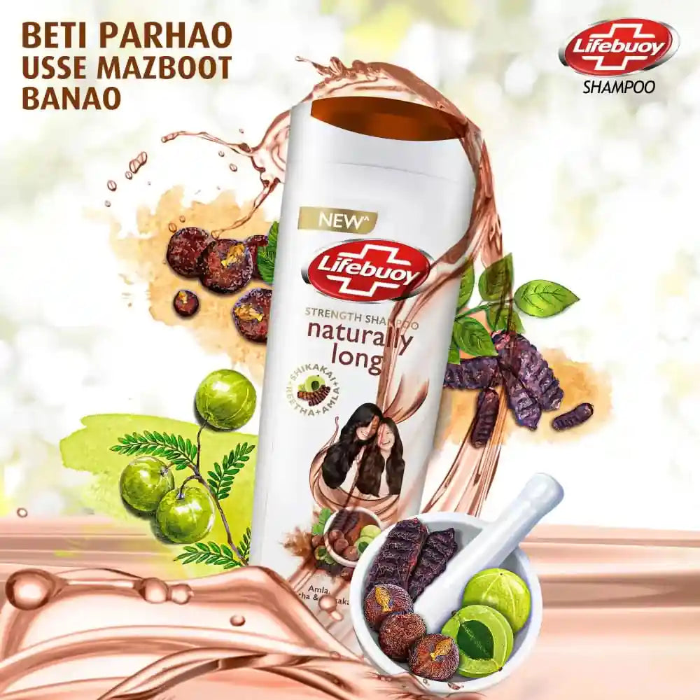 LIFEBUOY NATURALLY LONG SHAMPOO 175ML