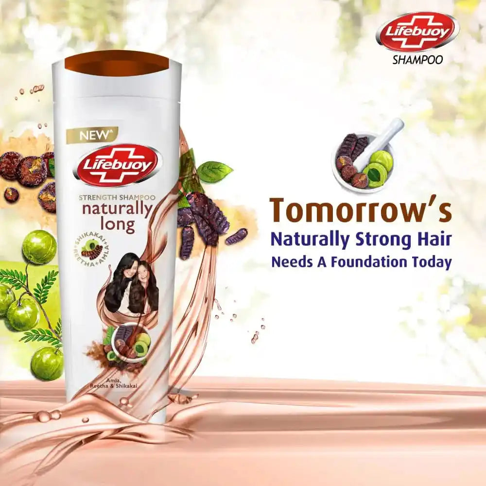 LIFEBUOY NATURALLY LONG SHAMPOO 175ML
