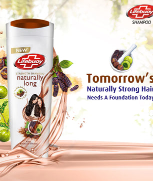 Lifebuoy Shampoo Naturally Long 175Ml