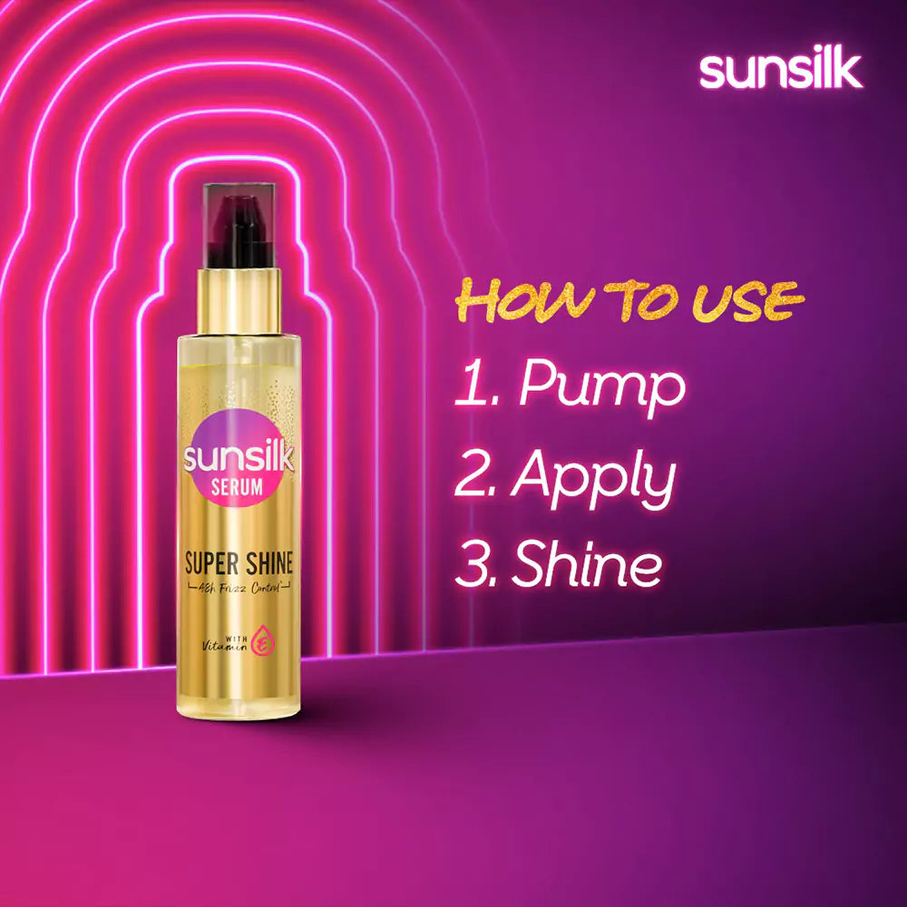 SUNSILK SUPER SHINE HAIR SERUM 92ML