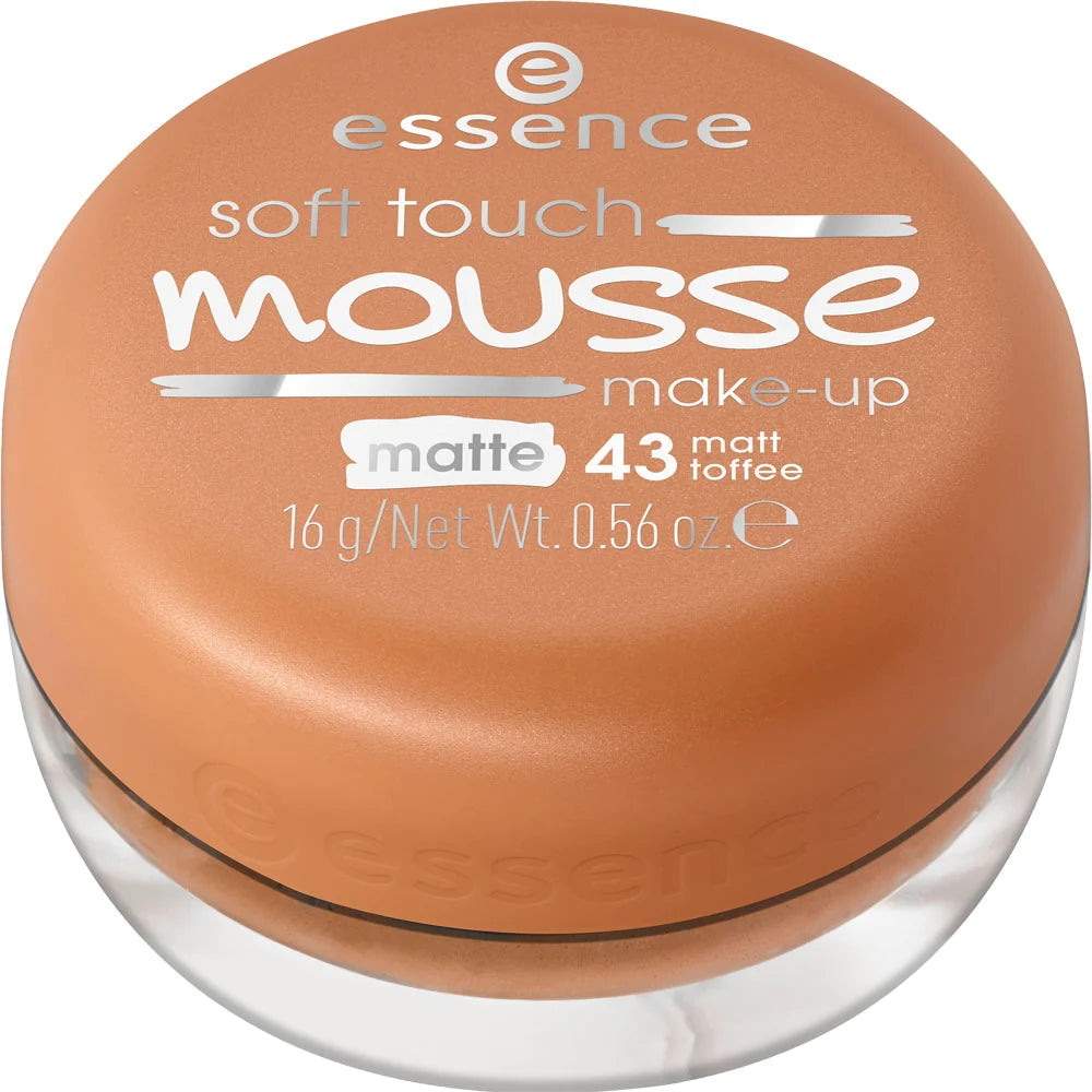 Essence Soft Touch Mousse Make-Up 43 Matt Toffee