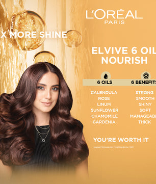 L'oreal paris 6 oil nourish conditioner 175 ml - for dull & dry hair