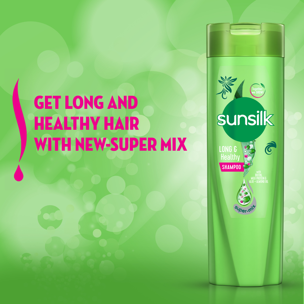 Sunsilk Long & Healthy Shampoo 185ml
