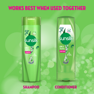 SUNSILK LONG & HEALTHY SHAMPOO 360ML