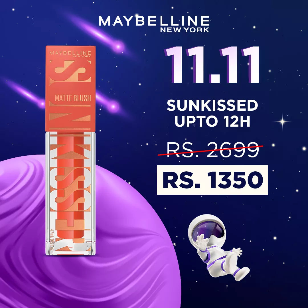 Maybelline New York- Sunkisser Matte Blush - 04 Burnt Sky