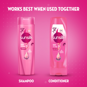 SUNSILK SHAMPOO THICK&LONG 360ML