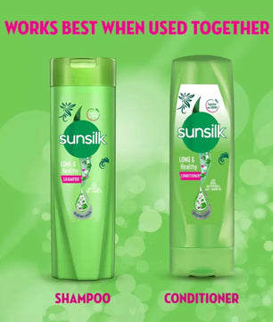 SUNSILK LONG AND HEALTHY SHAMPOO 185ML