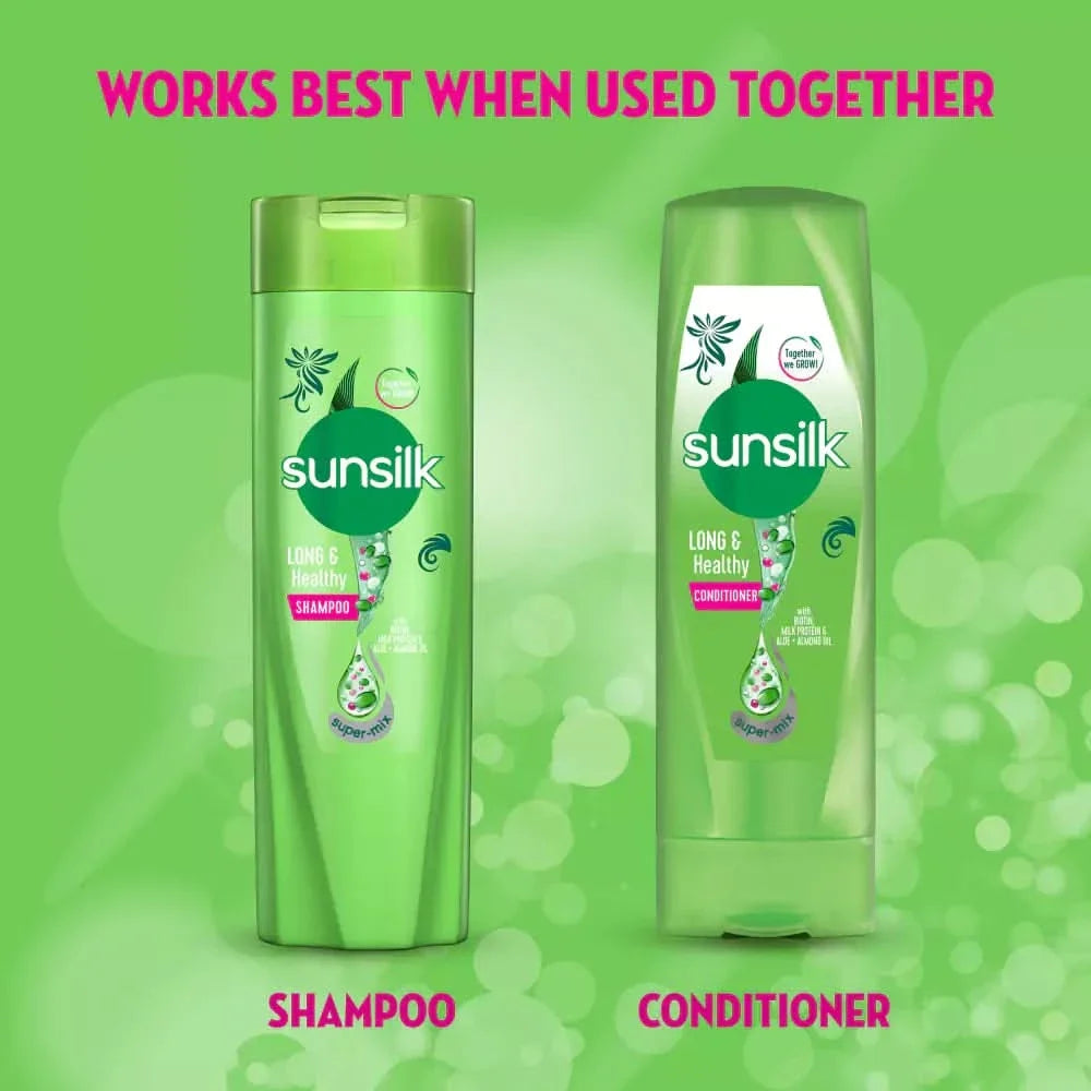 SUNSILK LONG AND HEALTHY SHAMPOO 185ML
