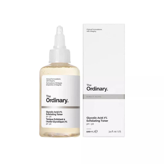 The ordinary glycolic acid 7% exfoliating toner 100ml