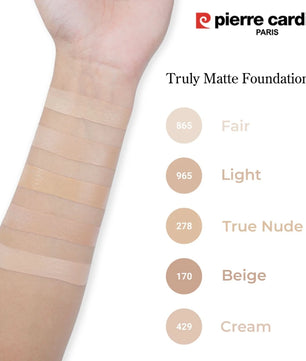 Truly Matte Foundation - Pierre Cardin Pakistan 