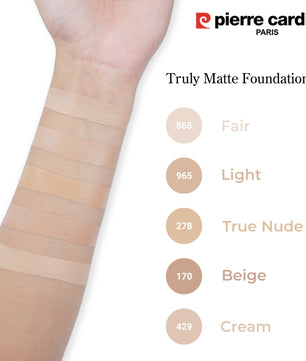Truly Matte Foundation - Pierre Cardin Pakistan 