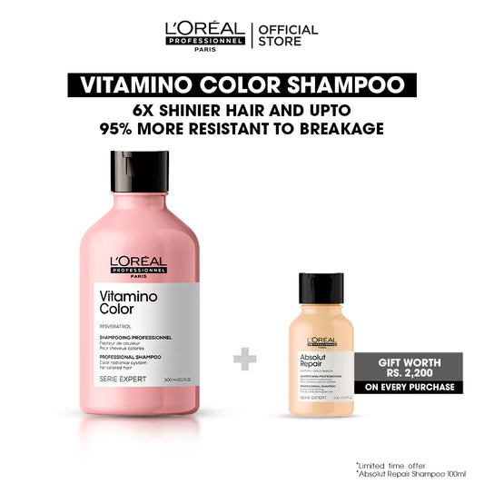 Vitamino Color Shampoo Supreme Deal + Absolute Repair Shampoo 100 ml