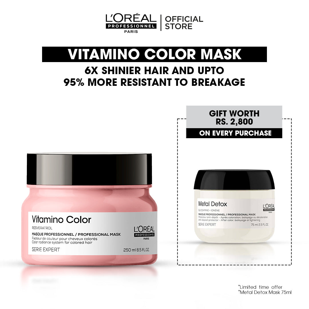 Buy Viamino Color Mask & Get Free Metal Detox Mask 75 ml