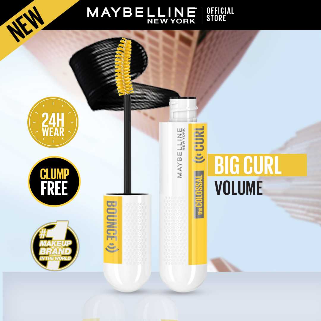 Maybelline New York Colossal Curl Bounce Mascara - Black